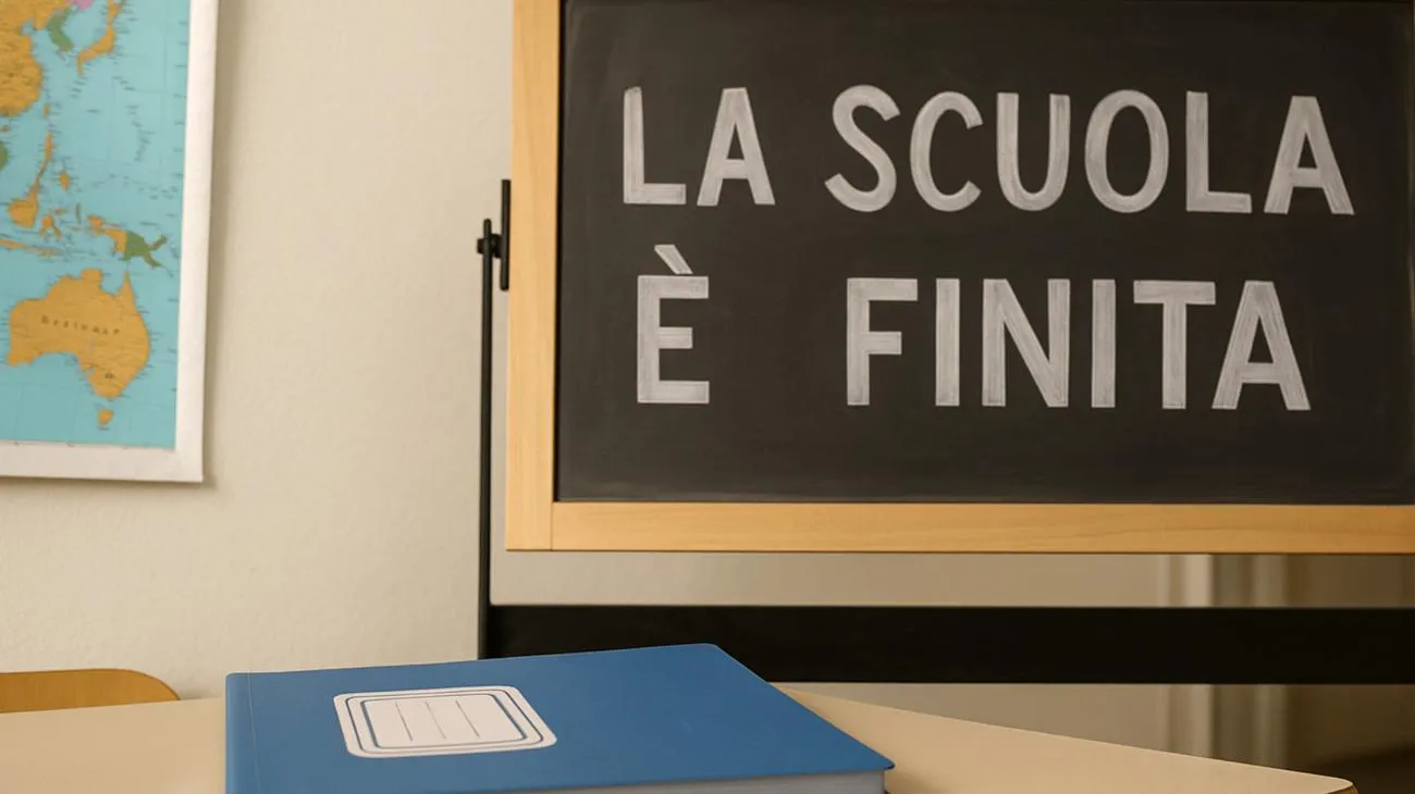 L'ultimo giorno di scuola e quel bisogno irrefrenabile di firmare diari: il potere terapeutico nascosto che nessuno ti ha spiegato Fri Jun 06 2025 07:44:39 GMT+0000 (Coordinated Universal Time)"