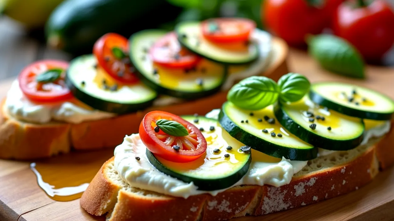 Pane toscano ricotta acciuga"