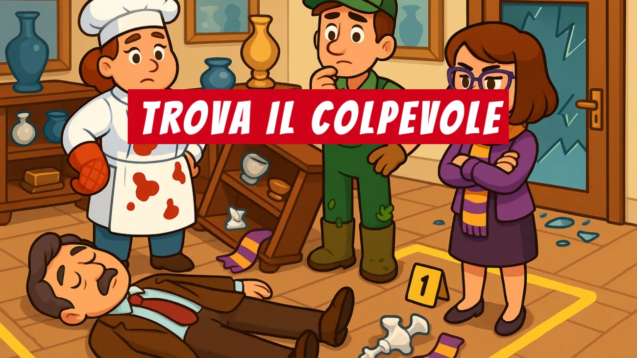 Solo chi è davvero geniale scopre il vero assassino dell’antiquario: risolvi il mistero che sta facendo impazzire il web!"